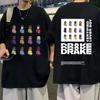 Rapper Drake New Oversized T Shirt Certified Lover Boy Album Print T-shirt Unisex Hip Hop Casual Funny T Shirts Unisex Streetwear