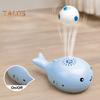 Electric Floating Ball Cat Toy Lightweight Portable Whale Shaped Rechargeable Easy To Use Electric Moving Ball Interactive Pet Toy