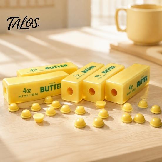 Butter Stick Toy with Stopper DIY Stress Relief Toy, Hollow Fillable Skin TPR Stopper, Empty Bar Squeeze for Teens Adults