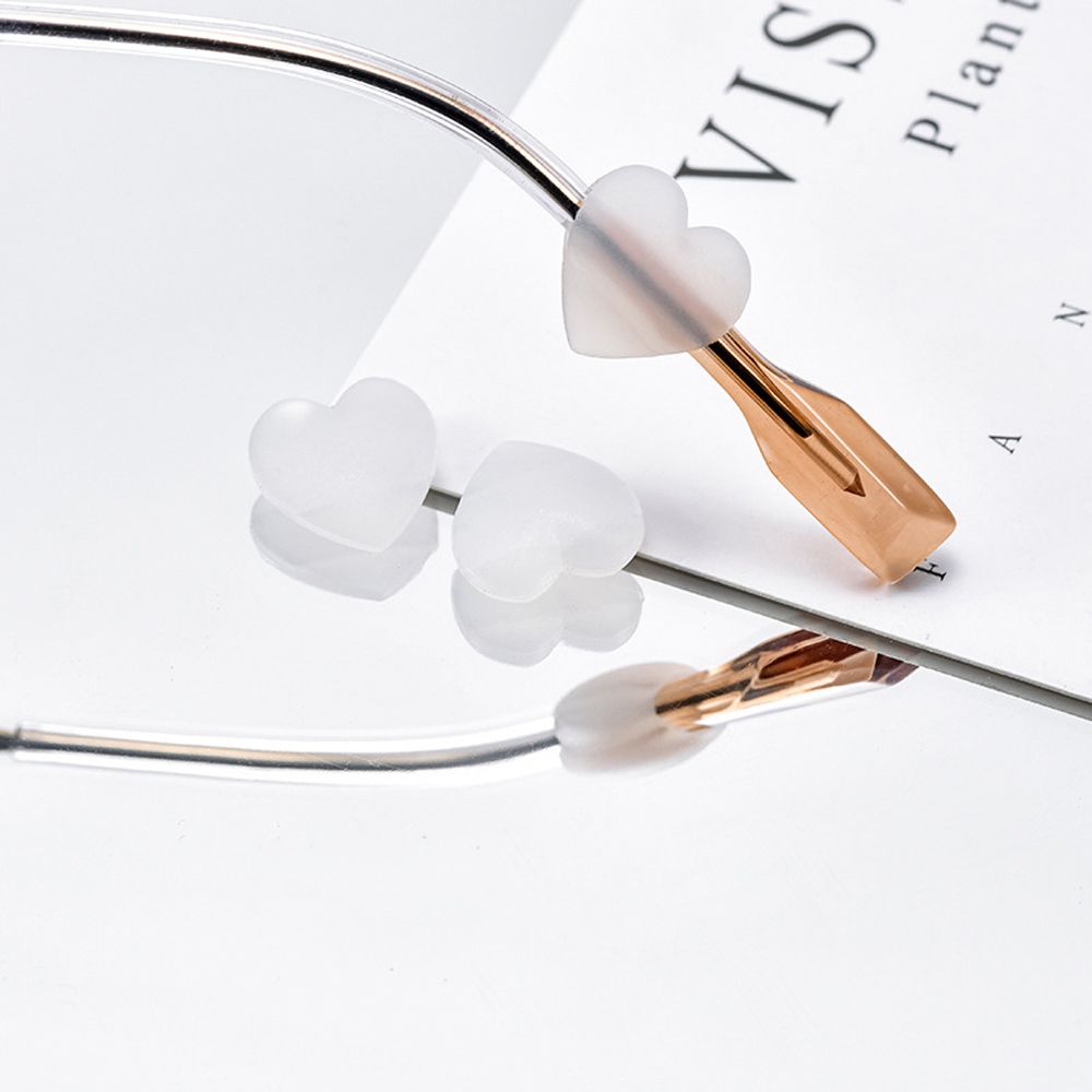 Adult Heart Anti-Slip Kids Women Ear Hooks Glasses Straps Ear Grip Hooks Sports Temple Tips