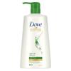 Dove Hair Fall Rescue Shampoo 650 Ml, For Damaged Hair, Hair Fall Control for Thicker Hair - Mild Daily Anti Hair Fall Shampoo