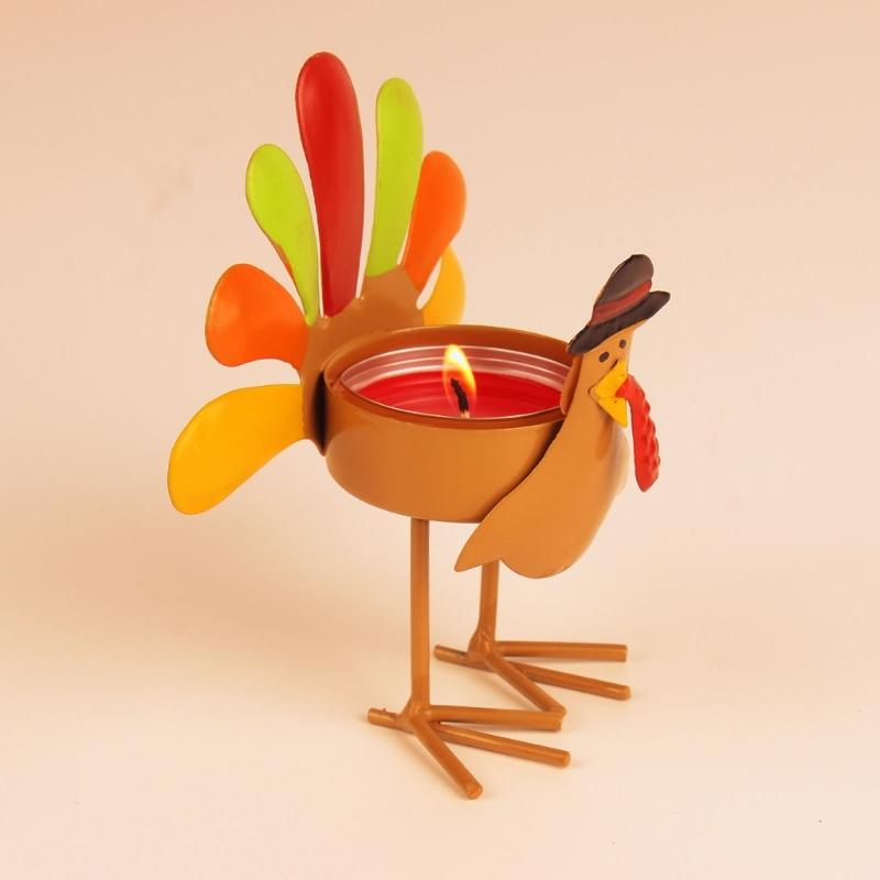 Турция Подсвечник для свечи-таблетки thanksgiving Центральные композиции Осенние украшения Домашний декор Украшения для свечей-таблеток Стол