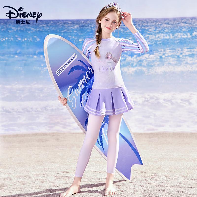 Детский двухкомпонентный купальник с длинным рукавом Disney D35225