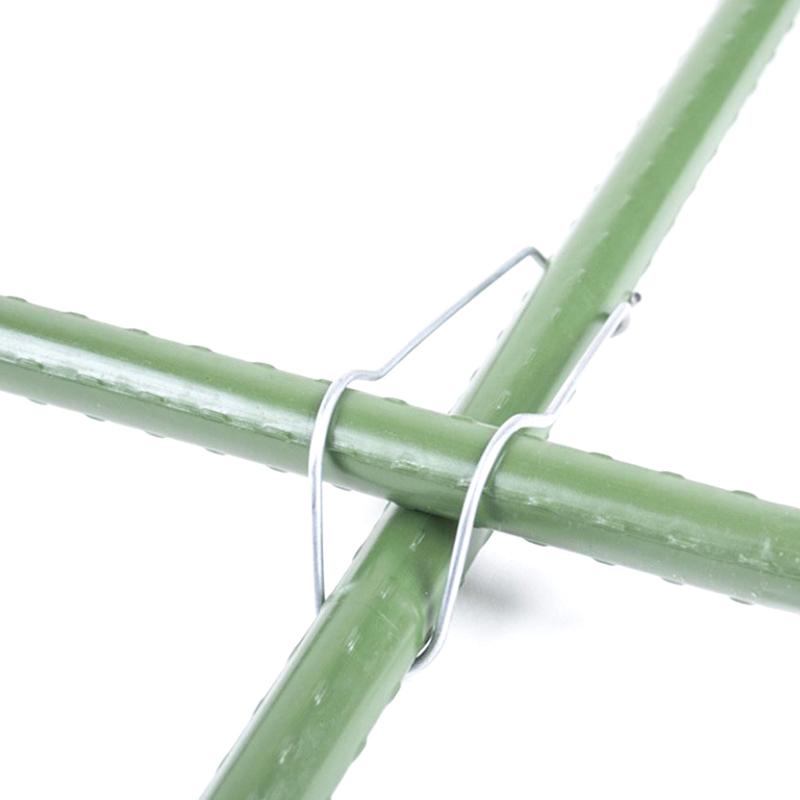 10Pcs Plant Trellis Connecting Buckles Climbing Pipe Support Fixing Tool Garden Stake Connectors For Vegetable Garden Roof