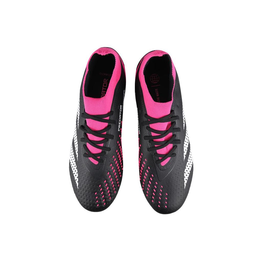 Adidas Predator Accuracy.2 MG Soccer Shoes Men Soccer Shoes Black Pink GW4628