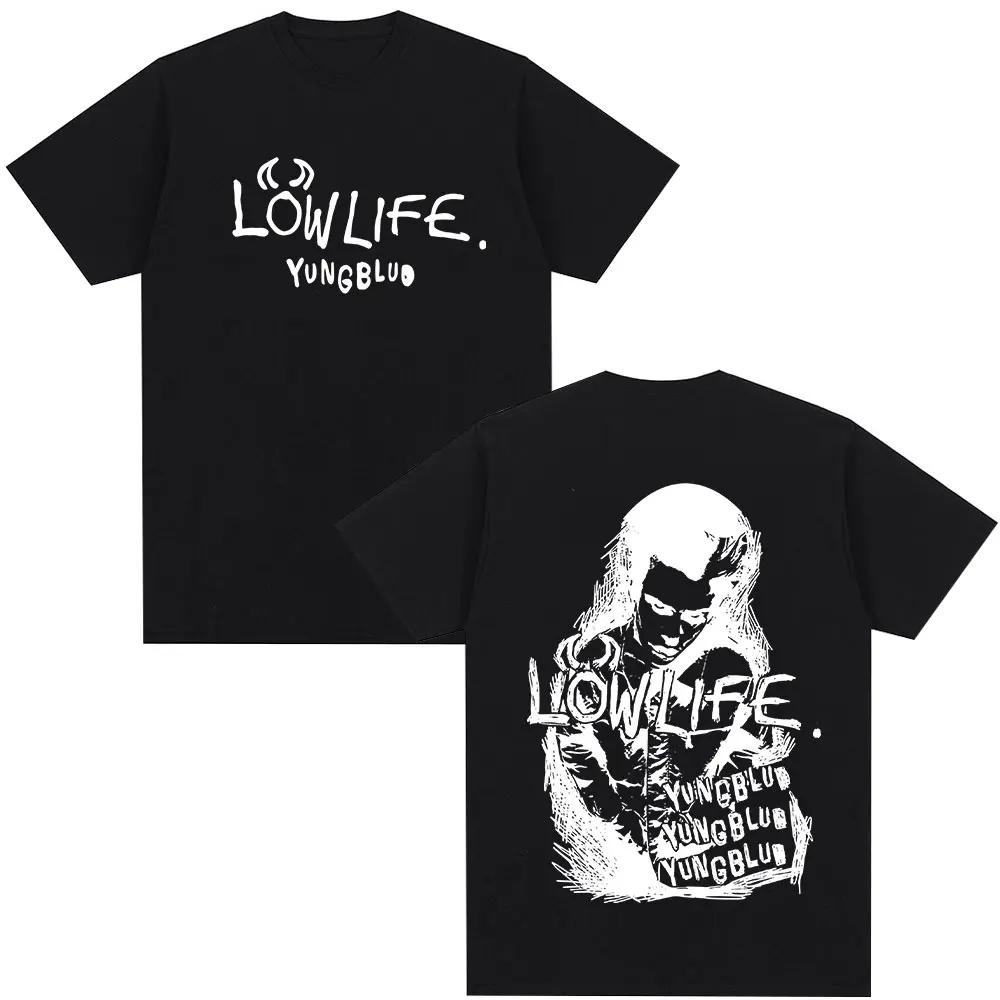 Yungblud Lowlife Альбом Футболки s Женская Одежда Мода Короткий Рукав Т Высокое Качество Повседневная Оверсайз Футболка