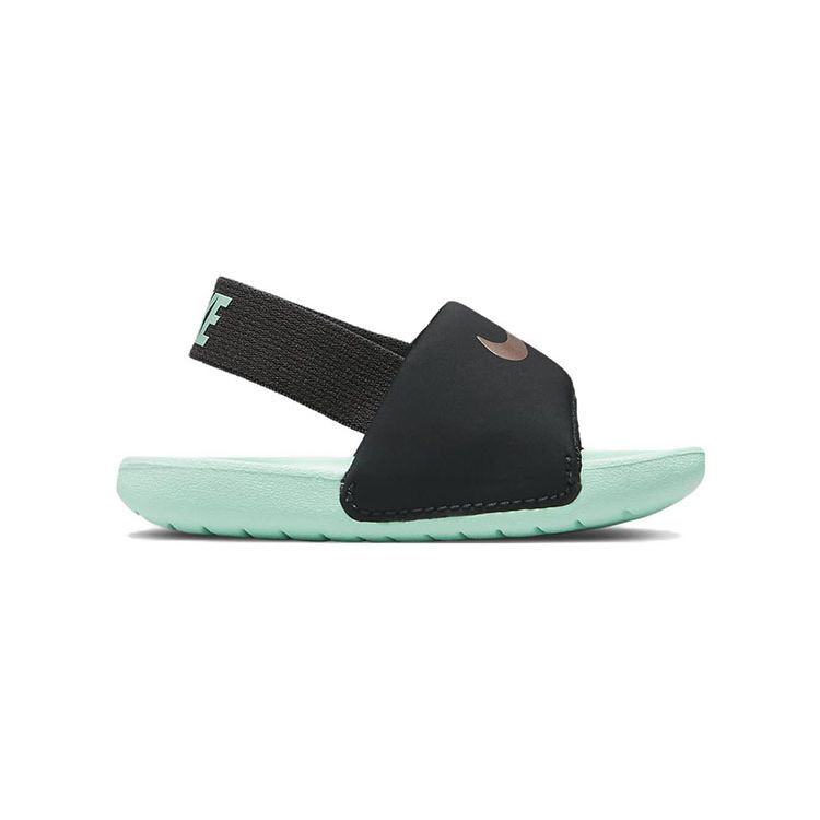 Nike Kawa Slide TD Off Noir Mint Baby Sneakers Black Metallic-Red-Bronze BV1094-010