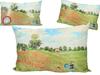 Filled/Zippered Cushion - Claude Monet, Field of Poppies (Carmani)