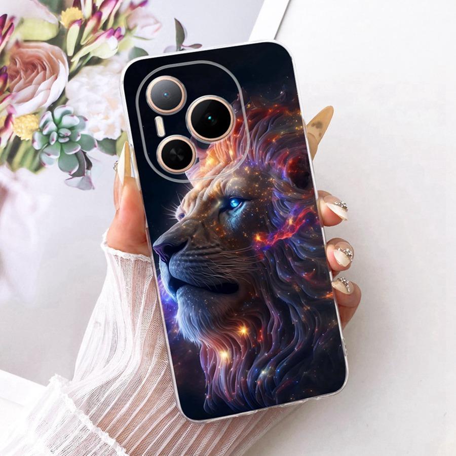For Honor Power2 Phone Case Power 2 SER-AN00 Cover Fashion Butterfly Flower Soft Silicone Shell Honor Power DVD-AN00 Funda
