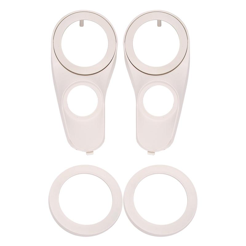 AEA7-For 2/3.5/3.8 /4 Inch Speakers Car Audio Speaker A-Pillar Modified Three-Way Tweeter Bracket Plastic Washer Gasket