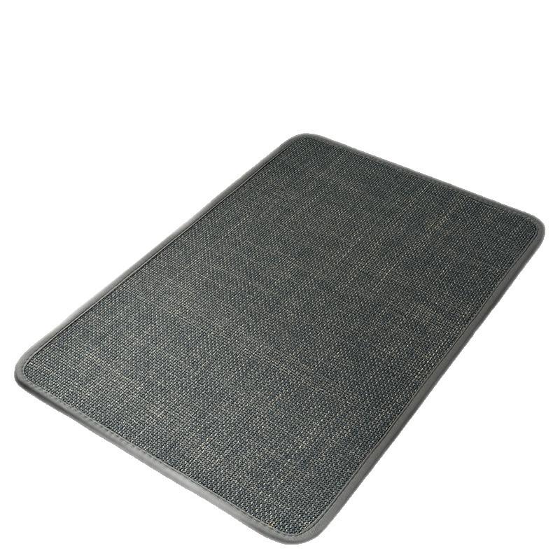 Льняной диатомитовый коврик для ванной с противоскользящим покрытием: Высокое водопоглощение, защита от падения для ванной комнаты и туалета