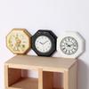 Wall Clock Model Realistic Accessories Bright Color Dollhouse Wall Clock Furniture Toy for Shooting Props