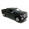 Motormax 2019 GMC Sierra 1500 Denali Crew Cab Pickup Truck In Blue Metallic, 1/24-1/27 Scale Diecast Model Car
