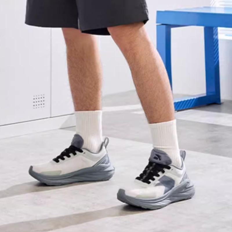 Anta Wanshan Удобные Универсальные Модные Нескользящие Износостойкие Дышащие Кроссовки с Низким Верхом для Тренировок Мужские кроссовки Серый 912528892-3