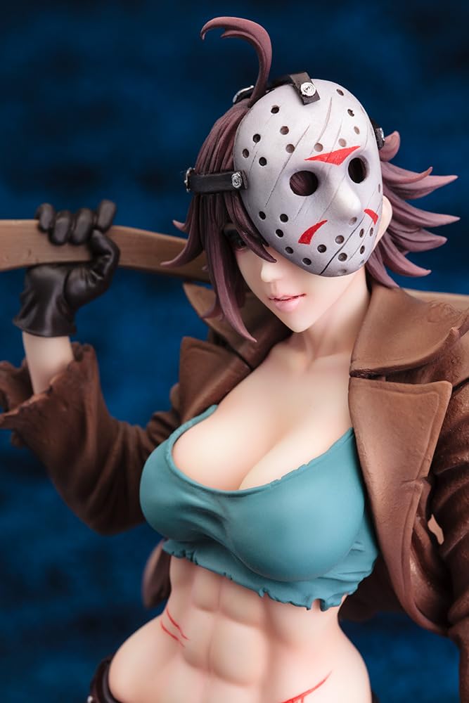Kotobukiya Freddy Jason Horror Bishoujo Jason Voorhees Second Edition Scale PVC Painted Complete Figure vs. 1/7
