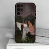 E-Ella L-Langley-Y   Phone Case For Samsung S25,24,23,22,30,21,10,9,Ultra,Plus,Lite,FE,4,5 G Soft Black Case