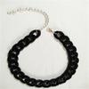 Cool Acrylic Rock Gothic Choker Chunky Chain Chain Necklace Punk Choker Pendant Hip Hop