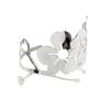 Fashion Exaggerated 316L Stainless Steel Bracelet Hollow Flower Cuff Bangle Silver Plated Statement Jewelry