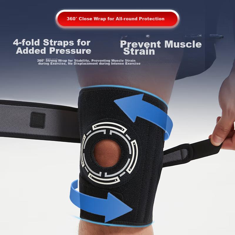 Knee Brace Professional Sports Knee Support for Running, Hiking, Protection, Badminton, Basketball, Soccer, Cycling, Jump Rope, And Joint Protectio