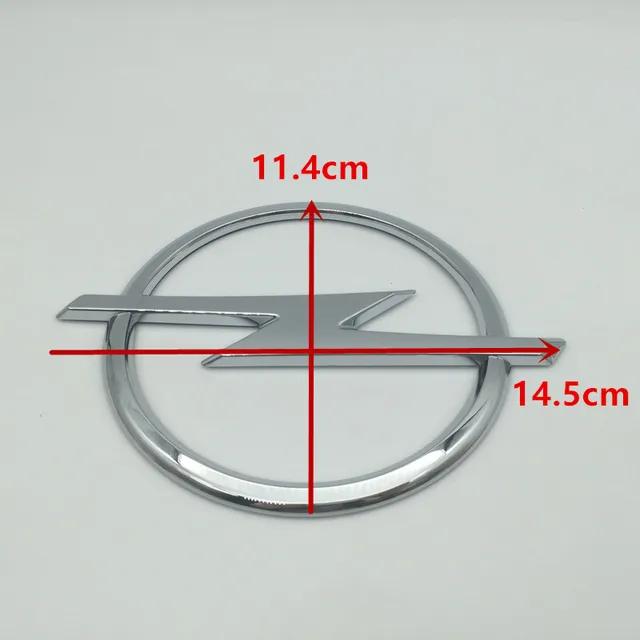 1pcs 3D ABS opel CORSA Car letter Hood Front Bonnet Grill Rear Trunk Emblem Badge Sticker Decal Styling accessories