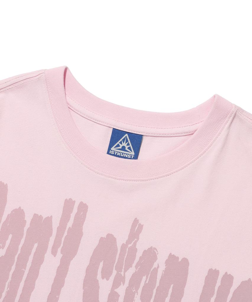ISTKUNST Stop Us Ls Tee_Light Pink(Ik2Esmt551A)