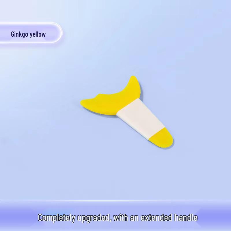 Crescent Silicone Eye Makeup Aid: Eyeliner, Eyelash, and Eyeshadow Tool