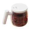 Автоматически перемешивающие стеклянные дорожные кружки с USB-аккумулятором, тихая работа, удобные в использовании, кухонная и барная посуда для тех, кто ездит на работу
