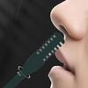 3/5Pcs Double-Head Nose Hair Trimmer Sharp Blade 360 Degree Rotating Nasal Hair Cutter Remover Men Women Manual Nose Hair Trimming Tools