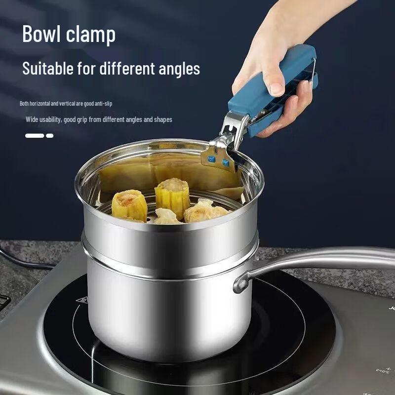 Зажим-захват для тарелок и мисок против ожогов