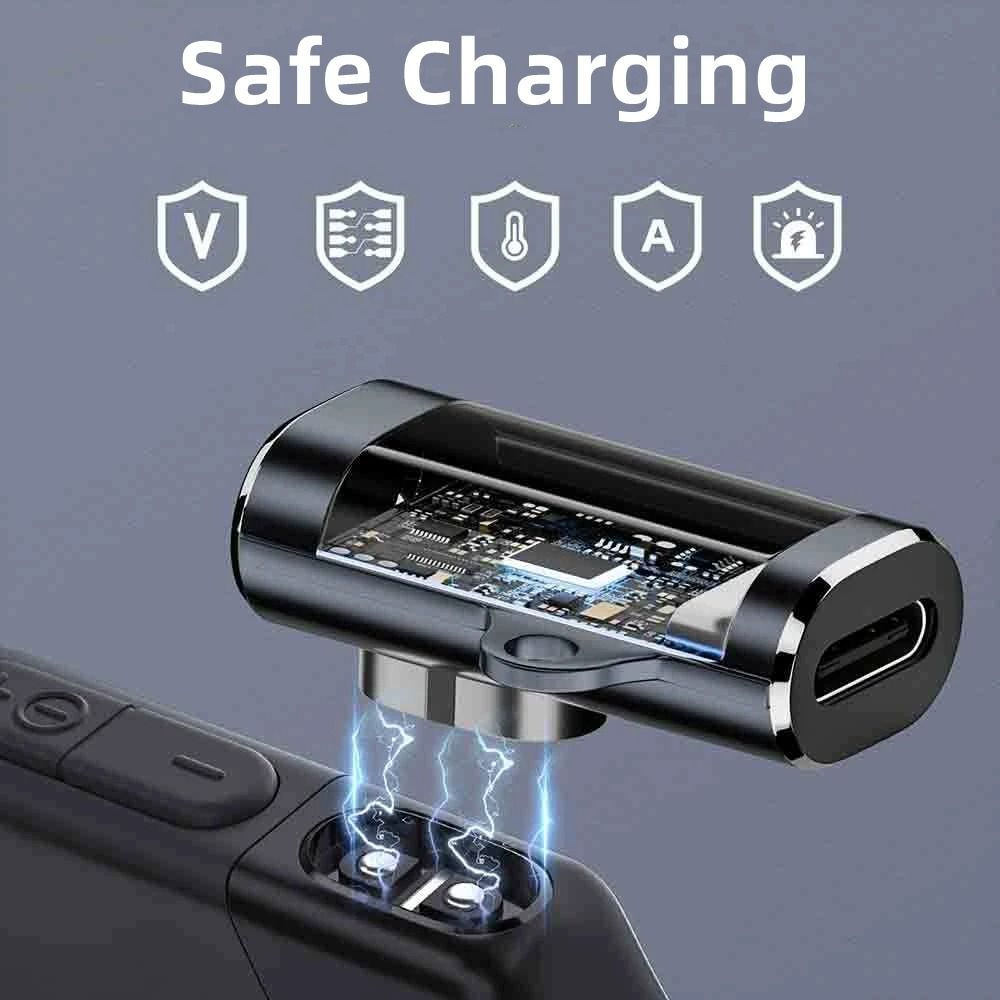 LED Indicator Magnetic Charger Headset Type-C Connector for Shokz AS800/S803/S810/AS700