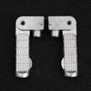 Aluminum Zinc Zinc Alloy Motorcycle Foot Pegs Non Slip E Bike Foot Rests  Replacement Parts