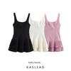 Kaslead New Arrival Women's Clothing Fashion Style Multi-Color Wide Pleated Jumpsuit Dress 3067322