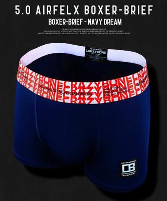[Crazybone] 5.0 AIRFLEX БОКСЕРЫ-БРИФЫ - NAVY DREAM [Отправка из Кореи] 100% Оригинал