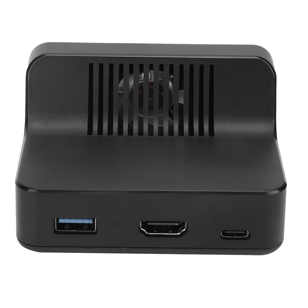 Подставка-база для телевизора, подходит для 2 4K 60 Гц, выход HD-интерфейса 2.0, RGB-подсветка, USB3.0, Type-C PD100W, портативная док-станция для телевизора с охлаждающим вентилятором