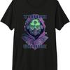 CYBERPUNK ALIEN HACKER Премиум Футболка