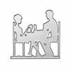 Dinner Dating Lover Cutting Dies Metal Stencil DIY Scrapbooking Album Paper Card Embossing Craft Die Cut People
