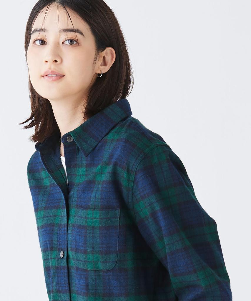 Рубашка LLB Scotch Plaid Flannel Shirt Japan Fit S MacRae Hunting Modern Multicolor 1000247328 женская