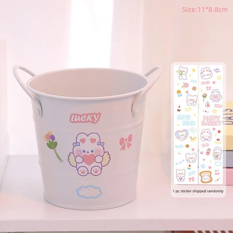 Креативный милый держатель для ручек большой емкости для конфет, канцелярских принадлежностей, косметики, Bursh Hairpij, настольный органайзер, кавайные настольные аксессуары