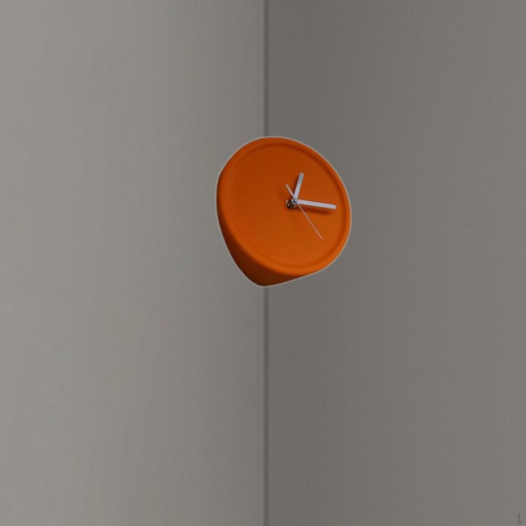 Внутренние угловые настенные часы, декоративное художественное украшение для столовой общежития