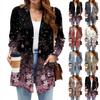 Women's Lightweight Cardigan Sweaters Open Front Long Sleeve Casual Loose Thin Cardigans With Pockets