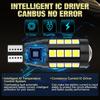 2 шт. Светодиодные лампы T15 W16W Canbus Автомобильные огни 2000 лм 28 SMD Чипы 3030 912 921 с Линзой Без Ошибок Задний Габаритный Свет Заднего Хода Автолампа 6000K Белый 12В