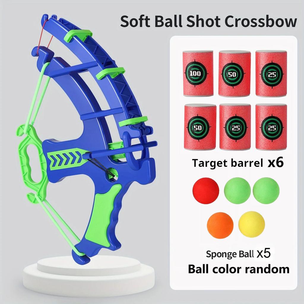 Soft Bullet Target Practice Toy for Children Educational Shooting Practice Toys with Soft Bullets
