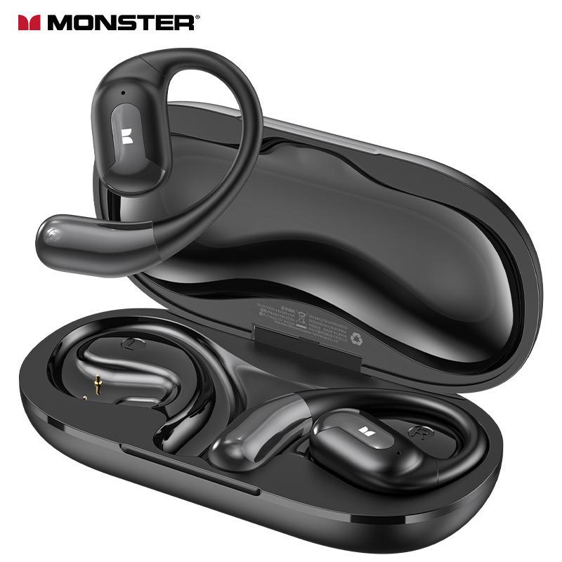 Mo Sheng 101 Беспроводные Bluetooth-наушники для игр с открытым ухом - Полностью беспроводные, Длительное время работы от аккумулятора, Полувнутриканальная конструкция