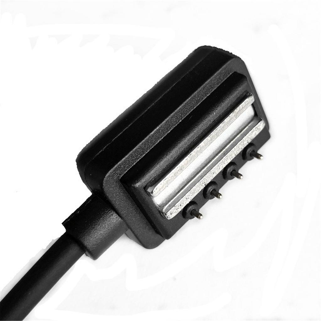 Зарядный кабель для умных часов Suunto 9 / 9 Baro / Spartan Ultra, док-станция, держатель, портативный USB-кабель для зарядки, черный