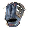 Перчатки для бейсбола Wilson общего назначения DUAL Utility Thumb 2 Little Original Type WBW102490 SS (Перчатка) D-МАКС (D-MAX Двойной) Подкладка/Поддержка пальцев/США черный/Темно-синий