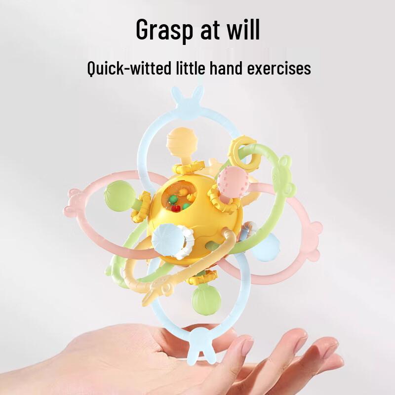 Доктор. Массажный мячик для прорезывания зубов для младенцев 'Ma Manhattan Grasp Ball'