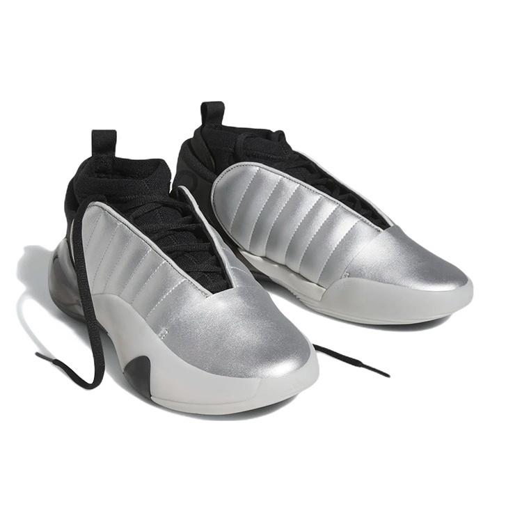 adidas Harden Volume 7 Basketball Shoes 'Silver Metallic / Black' Men's HQ3424