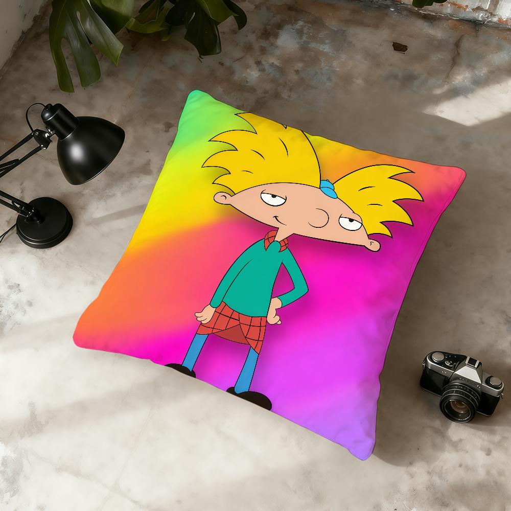 Animation HHey AArnoldES cushion cover Home Office Convenient Nordic Simplicity Hit With Zipper Cushion Cover
