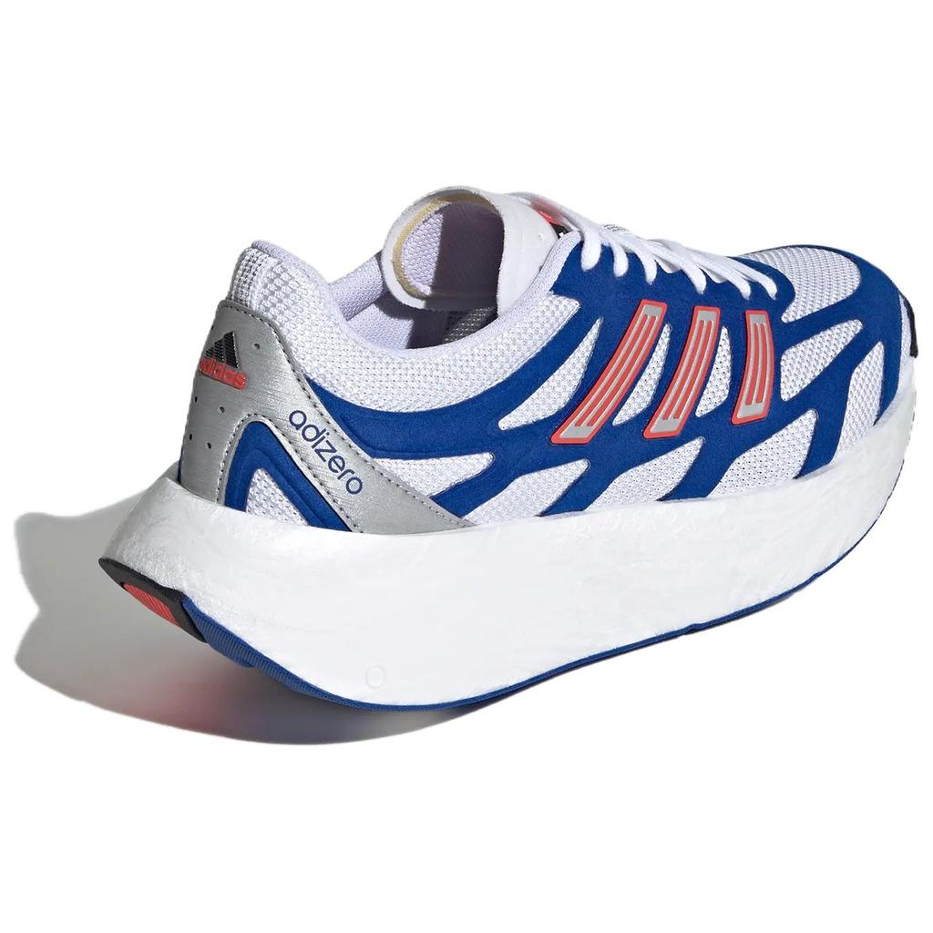 adidas Adizero Aruku Collegiate Royal Ярко-красные кроссовки унисекс Синие облачно-белые JQ7392