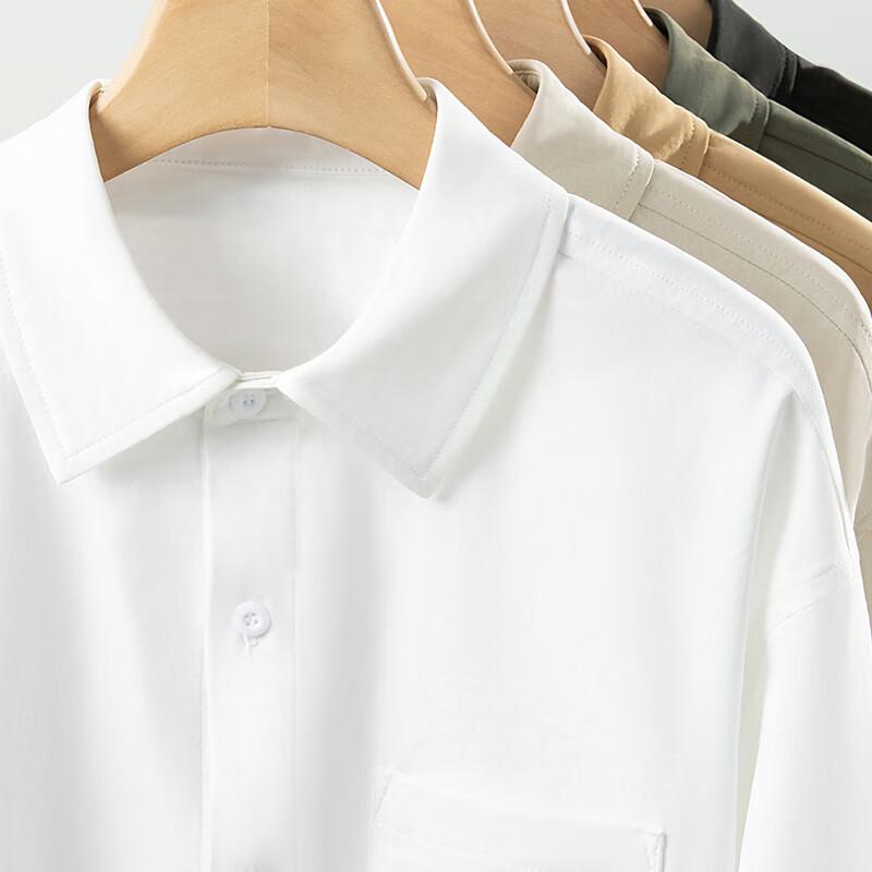 VANCL Men's Ice Silk Long Sleeve Casual Shirt